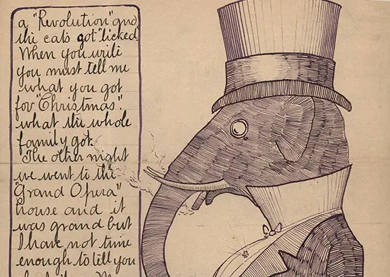 Maxfield Parrish Illustrated Letters