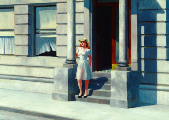Summertime by Edward Hopper